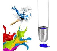 NGARY Copa Zahn, Tipo De Inmersión N.° 1 a N.° 5, Taza De Flujo De Viscosímetro De 44 Ml con Anillo De Equilibrio Y Número Claro, para Acabados De Pintura con Tinte De Aceite, Salsa De Miel