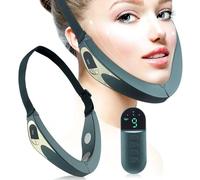 NGARY Eliminador De Papada, Máquina De Estiramiento Inteligente Reafirmante De Piel Flácida con Control Remoto LCD, 6 Modos Grandes Y 9 Niveles De Intensidad Ajustables, para El Cuidado De La Piel