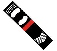 Ngbbby Tapete de bateo de béisbol, tapete de bateo para Entrenamiento, Entrenador de PU, de béisbol con guía de Huellas para práctica, Negro