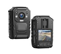 NGBFF Cámara Corporal, I826Pro visión Nocturna portátil GPS infrarrojo IR H.265 a Prueba de Golpes 1440P Full HD cámara desgastada por el Cuerpo de la policía(I826Pro 128GB)