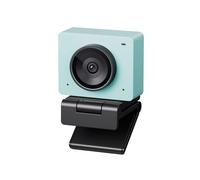 NGBFF Cámara Web, Cámara Web 2-4K for PC con Sensor de 1/2", Encuadre AI y Enfoque automático, Modo Belleza, Liviana, HDR, cámara micrófono(Groen)