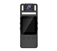 NGBFF Cámara WiFi for Exteriores, videocámaras DV con visión Nocturna, videocámara Corporal, cámara con Clip Trasero, grabadora de Video portátil