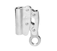 NGBFF Cuerda de Bloqueo automático de aleación Resistente, Agarre for EDA, protección contra caídas, Trabajo aéreo, mosquetón autoblocante anticaída(B 6KN)