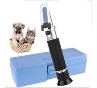 NGBFF Refractómetro, Refractómetro Veterinario portátil específico for orina de Mascotas, medidor de hemoglobina, proteína plasmática y suero,para el hogar