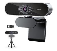 NGBFF Webcam, Cámara Web con corrección de luz automática 1080P Streaming Computer Cámara Web USB for videoconferencia Enseñanza Juegos