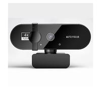NGBFF Webcam, Cámara Web for PC Cámara Web Mini cámara Web con micrófono USB Webcan Autofocus 4K 2K 1080P Cámara de transmisión Full HD for computadora portátil(4K)