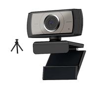 NGBFF Webcam, Cámara Web USB HD Webcam Autofocus Micrófono Incorporado 1920 X 1080P 30fps Cámara Web Cámara for computadoras portátiles de Escritorio Juego PC