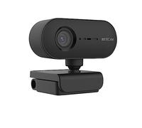 NGBFF Webcam, Webcam 2K Full HD Autofocus giratoria USB Webcam 1080P cámara Web for PC portátil Escritorio Mini cámara for conferencias