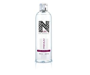 NGel Nuru Gel de Masaje Premium 250 ml - Base de Agua, Diluible hasta 750 ml, Transparente, Sin Fragancia