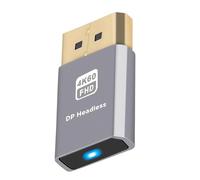 NGFF DP - Adaptador activo Displayport de visualización virtual, enchufe simulado, HDTV, emulador fantasma sin cabeza, 1080p a 60 Hz, compatible con servidor de computadora portátil, servidor NAS de