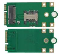 NGFF (M.2) WWAN/LTE/3G/4G a mini PCIe de adaptador (con ranura de tarjeta SIM)