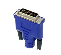 NGFF Pantalla virtual DVI 24+1 DVI-D Adaptador activo DVI-D Plug simulado Emulador fantasma sin cabeza compatible con escritorio remoto portátil servidor NAS color negro (4K a 60Hz)