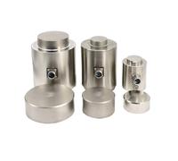 NGFPQQDDT 1 Sensor de celda de Carga de Columna con Pantalla indicadora, Celdas de Carga de compresión y tensión for medición de Fuerza de 5T, 10T, 20T, 30T, 50T y 100T.(10T and Indicator)