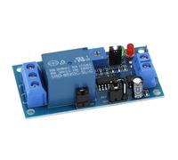 NGFPQQDDT Módulo de relé de Tiempo de 5 V CC y 12 V, relé de retardo de Tiempo de Apertura Normal, Interruptor de Control de relé Temporizador, potenciómetro Ajustable, indicador LED(5V,1PCS)