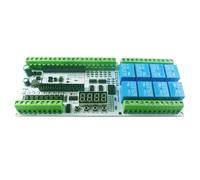 NGFPQQDDT Placa de expansión ESP32 con 8 Canales de relé, 4-20 mA/0-10 V, RS485, WiFi, MQTT, Ethernet, módulo de E/S analógico-Digital for automatización del hogar Inteligente.(12V Relay Only Board)