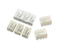 NGFPQQDDT Relé de comunicación de señal DIY HFD4-3 V, 4,5 V, 5 V, 12 V, 24 V CC -S SR 2A, 8 Pines, Dos Grupos de conversión de inserción Directa(HFD4-24V)