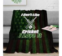 NGGADIWEG Estampado 3D Bats Crossed Manta de habitación Microfibra Ropa de Cama Lavable Sporty Graphic Manta de Cama Anti-Bolitas para jóvenes en habitación 60x80inch(150x200cm)