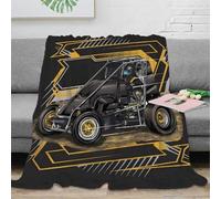 NGGADIWEG Estampado 3D Car Design Manta térmica Microfibra Ropa de Cama no desprende Pelusa Stylized Motorsport Manta de Cama cálida para jóvenes en Noches frías 80×90inch(200x230cm)