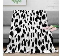 NGGADIWEG Estampado 3D LeopardPrint Plaid térmico Microfibra Ropa de Cama Anti-Bolitas WildAnimalPattern Manta térmica Suave y cálida no desprende Pelusa para Noches frías 40x50inch(100x130cm)