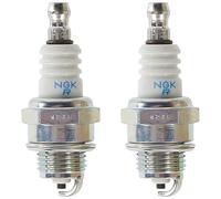 NGK 4626 Bujía BPMR7A, Plateado, Blanco (Paquete de 2)