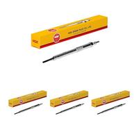 NGK 97618 Bujía de precalentamiento Diésel 4,4V Ancho de llave:10 mm Medida de rosca:M10 x 1,0 Tipo de bujías:Calentador metálico (Paquete de 4)