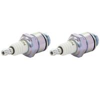 NGK Bujía de encendido 1228 Conexión roscada SAE electrodo central niquel Electrodo de masa sin supresión de interferencias con asiento de estanqueidad plano Ancho de llave: 20,8 mm Long. de rosca: