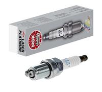NGK Bujía de encendido 4045 – Electrodo central platino, supresión 5 kOhm, asiento plano (por unidad)