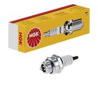 NGK Bujía de encendido 4226 Conexión roscada SAE electrodo central niquel Electrodo de masa con supresión parásitos 10 kOhm con asiento de estanqueidad plano Ancho de llave: 19 mm Long. de rosca: