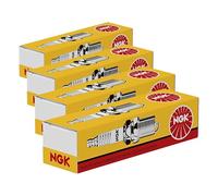 NGK Bujía de encendido 7310 Conexión roscada SAE electrodo central niquel Electrodo de masa sin supresión de interferencias con asiento de estanqueidad plano Ancho de llave: 20,8 mm Long. de rosca:
