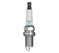NGK Bujía de encendido 93322 electrodo central platino Electrodo de masa supresión de interferencias 5 kOhm con asiento de estanqueidad plano Conexión SAE fija Ancho de llave: 16 mm Long. de rosca: