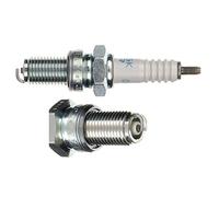 NGK - Bujía Grupo D Ancho de Llave 18 DR8EA Plateado/Blanco