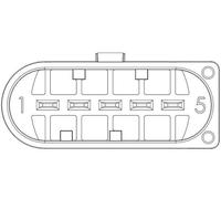 NGK Caudalímetro para VOLKSWAGEN: LT, Transporter, Passat, Polo, Caddy & AUDI: A4, A6 (Ref: 90376)