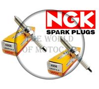 NGK Par Bujías Sprks Tapones De LMAR7A-9 Para Moto YAMAHA XVS C 1300 2014/2016