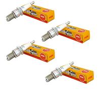 NGK Spark Plug LFR6A 6668 (Pack of 4) Watercraft FX FZR FZS VX VXR VXS Reach 26.5mm Hex Size 16mm Gap 0.9mm Resistor Value 5K Ohm