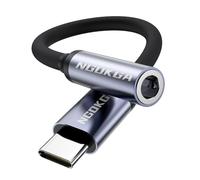 NGOKGA USB C auf 3,5 mm Adapter, Typ C auf 3.5 mm Kopfhörer Aux Audio Kopfhöreranschluss für iPhone 15 Pro MAX, Samsung Galaxy S24/S23/S22/S21, Google Pixel, iPad Pro, Huawei, Xiaomi und Mehr