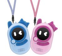 NGOKPYD M300 Walkie Talkie Niños Largo Alcance, Lindo Walkie-Talkie Juguetes Regalos niños 3/4/5/6/7/8/9/10/11/12 años para Camping, Aventura, Senderismo,Fiestas Familiares, Juegos de Patrulla