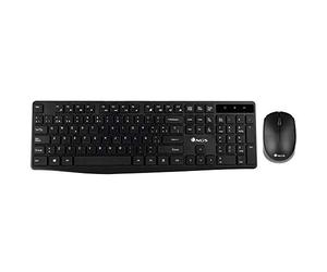 NGS ALLUREKIT Kit de Teclado Multimedia y Ratón 1200dpi Inalámbricos 2.4GHz (QWERTY Portugués)