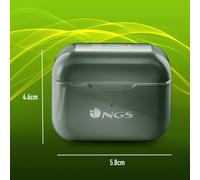 NGS - ARTICA BLOOM Auriculares Inalámbrico Dentro de oído Llamadas/Música USB Tipo C Bluetooth Verde