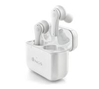NGS ARTICA Bloom White - Auriculares inalámbricos Compatible con tecnología Bluetooth y TWS, Base de Carga, 24h de autonomía, micrófono, Control táctil.