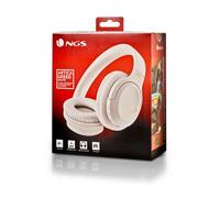 Auriculares Inalámbricos NGS Artica Greed/ con Micrófono/ Bluetooth/ Blancos