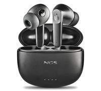 NGS Technology Auriculares inalámbricos Artica Hush – ANC, ENC, Bluetooth 5.3, 16h, USB‑C – Negro