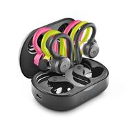 Auriculares Deportivos Bluetooth NGS Ártica Jogger con estuche de carga/ Autonomía 10h/ Negros