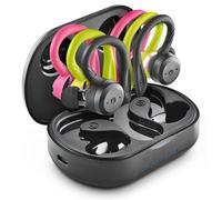 NGS Artica Jogger Auriculares Deportivos Bluetooth con Estuche de Carga Negros