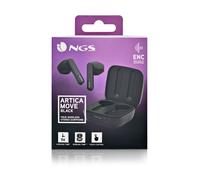 NGS - ARTICA MOVE Auriculares Inalámbrico Dentro de oído Llamadas/Música Bluetooth Negro