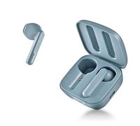 NGS ARTICA Move Rain - Auricular Inalámbrico Compatible con Tecnología Bluetooth 5.3 y TWS, 28hr de Batería, Control Táctil, Tecnología ENC, Color Azul