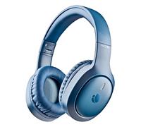 NGS Artica Tempest Blue - Auricular circumaural Inalámbrico Compatible con Tecnología Bluetooth, 28h Autonomía, Control Táctil, Micrófono ENC, Base de Carga USB-C, IPX5, Azul