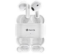 NGS Technology Auriculares inalámbricos ARTICA Duo – 2 pares, Bluetooth 5.1, táctil, 30h, Blanco