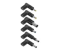 NGS Bud-H - Pack de 6 Clavijas USB-C para Portátiles HP con Diseño en Ángulo Recto, Chip PD Inteligente, Compatibles con Modelos HP, Compacto y Versátil, hasta 100W de Potencia