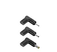 NGS Bud-SM - Pack de 3 Clavijas USB-C para Portátiles Samsung, Carga Rápida Power Delivery (PD), Diseño en Ángulo Recto, Compatible con Modelos Samsung, Adaptador USB-C Versátil