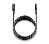 NGS KNOT 100W-3 - Cable USB C a USB C de 3m, Carga Rápida 100W, Transferencia de Datos a 480 Mbps, Alta Durabilidad, Ideal para Móviles, Tablets y Portátiles